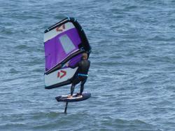 ５月の風と波に乗った様子です！（画像）