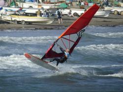 ５月の風と波に乗った様子です！（画像）