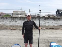 6/19 AM SUP(サップ、スタンドアップパドル)体験スクール付きレンタル 鎌倉ハイサーフ