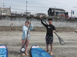 6/19 AM SUP(サップ、スタンドアップパドル)体験スクール付きレンタル 鎌倉ハイサーフ