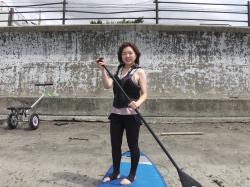 6/21 AM SUP(サップ、スタンドアップパドル)体験スクール  鎌倉ハイサーフ