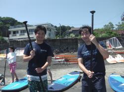 7/2 PM SUP(サップ、スタンドアップパドル)体験スクール付きレンタル　　鎌倉ハイサーフ