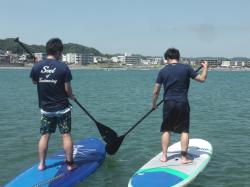 7/2 PM SUP(サップ、スタンドアップパドル)体験スクール付きレンタル　　鎌倉ハイサーフ