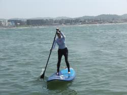 7/10 AM SUP(サップ、スタンドアップパドル)体験スクール 鎌倉はハイサーフ