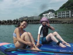 7/18 AM2  SUP(サップ、スタンドアップパドル)体験スクール付きレンタル  鎌倉ハイサーフ