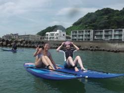 7/18 AM2  SUP(サップ、スタンドアップパドル)体験スクール付きレンタル  鎌倉ハイサーフ