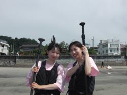 7/18 AM2  SUP(サップ、スタンドアップパドル)体験スクール付きレンタル  鎌倉ハイサーフ