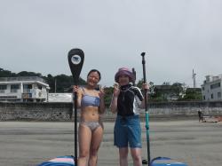 7/18 AM2  SUP(サップ、スタンドアップパドル)体験スクール付きレンタル  鎌倉ハイサーフ