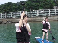 7/18 AM2  SUP(サップ、スタンドアップパドル)体験スクール付きレンタル  鎌倉ハイサーフ