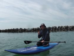 7/18 AM2  SUP(サップ、スタンドアップパドル)体験スクール付きレンタル  鎌倉ハイサーフ