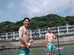 7/19 AM  SUP(サップ、スタンドアップパドル)体験スクール付きレンタル　　鎌倉ハイサーフ