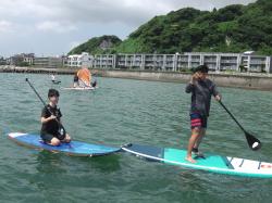 7/22 AM2  SUP(サップ、スタンドアップパドル)体験スクール付きレンタル  鎌倉ハイサーフ