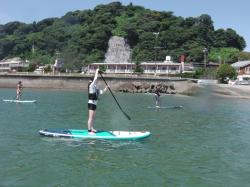 7/25 AM SUP(サップ、スタンドアップパドル)体験スクール付きレンタル  鎌倉ハイサーフ