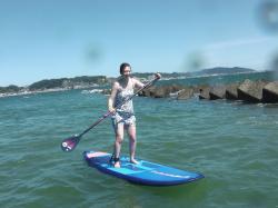 7/30 PM SUP(サップ、スタンドアップパドル)体験スクール付きレンタル　鎌倉ハイサーフ