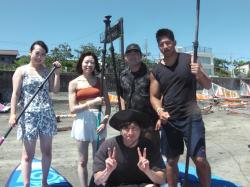 7/30 PM SUP(サップ、スタンドアップパドル)体験スクール付きレンタル　鎌倉ハイサーフ