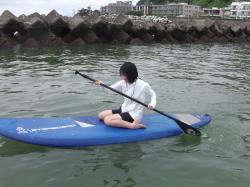 8/1 AM SUP(サップ、スタンドアップパドル)体験スクール付きレンタル  鎌倉ハイサーフ