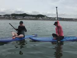 8/1 AM SUP(サップ、スタンドアップパドル)体験スクール付きレンタル  鎌倉ハイサーフ