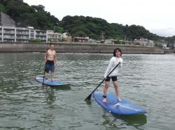 8/1 AM SUP(サップ、スタンドアップパドル)体験スクール付きレンタル  鎌倉ハイサーフ