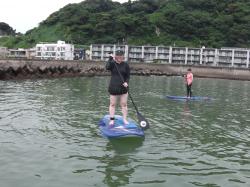8/1 AM SUP(サップ、スタンドアップパドル)体験スクール付きレンタル  鎌倉ハイサーフ