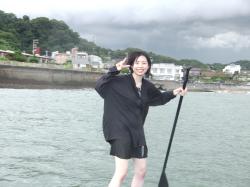 8/1 PM SUP(サップ、スタンドアップパドル)体験スクール付きレンタル  鎌倉ハイサーフ