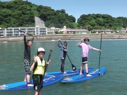 8/2 AM SUP(サップ、スタンドアップパドル)体験スクール付きレンタル  鎌倉ハイサーフ