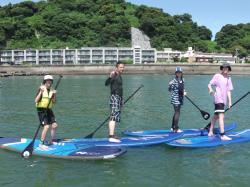 8/2 AM SUP(サップ、スタンドアップパドル)体験スクール付きレンタル  鎌倉ハイサーフ