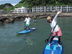 8/2 AM SUP(サップ、スタンドアップパドル)体験スクール付きレンタル  鎌倉ハイサーフ