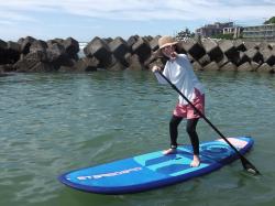 8/2 AM SUP(サップ、スタンドアップパドル)体験スクール付きレンタル  鎌倉ハイサーフ