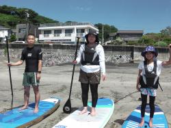 8/2 AM2  SUP(サップ、スタンドアップパドル)体験スクール付きレンタル  鎌倉ハイサーフ