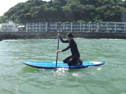 8/3 PM SUP(サップ、スタンドアップパドル)体験スクール付きレンタル 鎌倉ハイサーフ