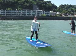 8/3 PM SUP(サップ、スタンドアップパドル)体験スクール付きレンタル 鎌倉ハイサーフ