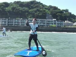8/3 PM SUP(サップ、スタンドアップパドル)体験スクール付きレンタル 鎌倉ハイサーフ