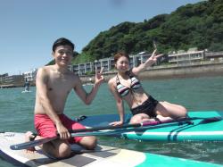 8/5 AM3 SUP(サップ、スタンドアップパドル)体験スクール付きレンタル   鎌倉ハイサーフ
