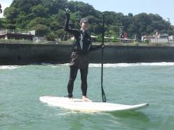 8/5 PM2 SUP(サップ、スタンドアップパドル)体験スクール付きレンタル  鎌倉ハイサーフ