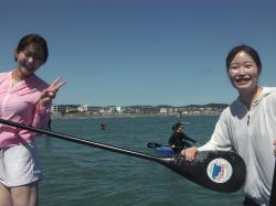 8/5 PM2 SUP(サップ、スタンドアップパドル)体験スクール付きレンタル  鎌倉ハイサーフ