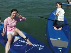 8/5 PM2 SUP(サップ、スタンドアップパドル)体験スクール付きレンタル  鎌倉ハイサーフ