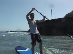 8/5 PM2 SUP(サップ、スタンドアップパドル)体験スクール付きレンタル  鎌倉ハイサーフ