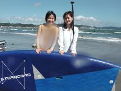 8/5 PM2 SUP(サップ、スタンドアップパドル)体験スクール付きレンタル  鎌倉ハイサーフ