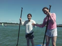 8/5 PM2 SUP(サップ、スタンドアップパドル)体験スクール付きレンタル  鎌倉ハイサーフ