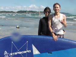 8/5 PM2 SUP(サップ、スタンドアップパドル)体験スクール付きレンタル  鎌倉ハイサーフ