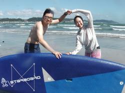 8/5 PM2 SUP(サップ、スタンドアップパドル)体験スクール付きレンタル  鎌倉ハイサーフ