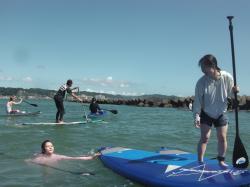 8/5 PM2 SUP(サップ、スタンドアップパドル)体験スクール付きレンタル  鎌倉ハイサーフ
