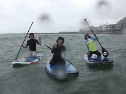 8/6 AM SUP(サップ、スタンドアップパドル)体験スクール付きレンタル  鎌倉ハイサーフ