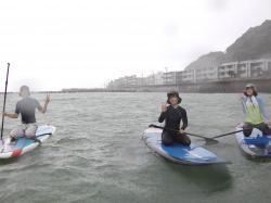 8/6 AM SUP(サップ、スタンドアップパドル)体験スクール付きレンタル  鎌倉ハイサーフ