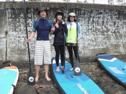 8/6 AM SUP(サップ、スタンドアップパドル)体験スクール付きレンタル  鎌倉ハイサーフ