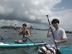 8/6 PM1 SUP(サップ、スタンドアップパドル)体験スクール付きレンタル  鎌倉ハイサーフ