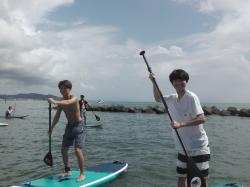 8/6 PM1 SUP(サップ、スタンドアップパドル)体験スクール付きレンタル  鎌倉ハイサーフ
