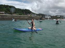 8/9 AM SUP(サップ、スタンドアップパドル)体験スクール付きレンタル 鎌倉ハイサーフ