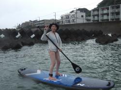 8/16 PM SUP(サップ、スタンドアップパドル)体験スクール付きレンタル  鎌倉ハイサーフ