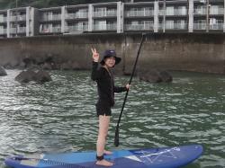 8/16 PM SUP(サップ、スタンドアップパドル)体験スクール付きレンタル  鎌倉ハイサーフ